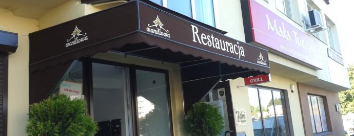 Markiza dla restauracji